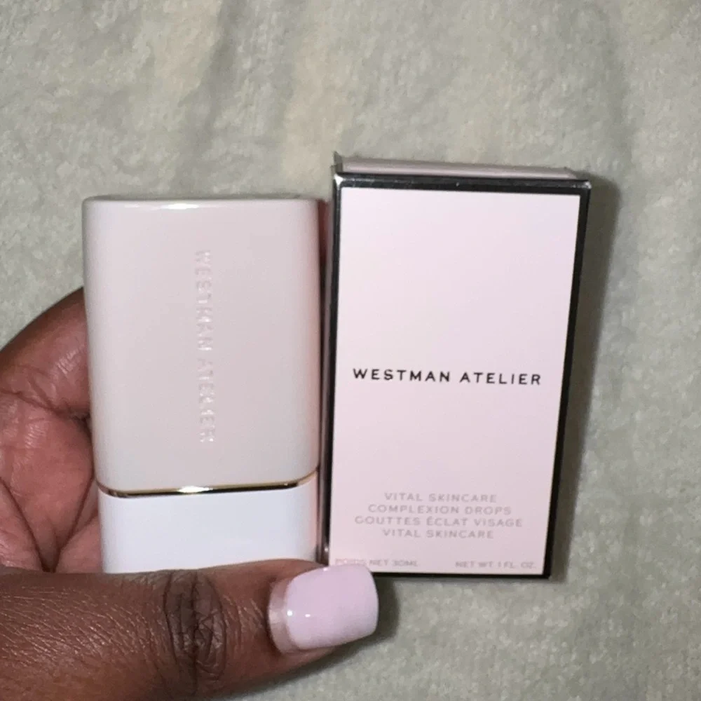 NEW Westman Atelier Vital Skincare Complexion Drops in deep mahogany XIV